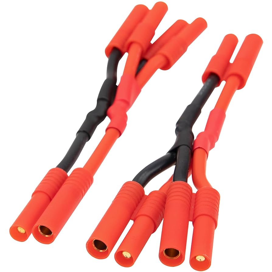 BALLISTICS - 新品｜YNOPLATE 2個セット 1/4変換ネジ付き Amazon.com: 2Pcs HIRCQOO HXT 4MM Bullet Plug 12AWG Soft